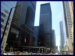 Toronto Financial District 112 - King Street W with Dominion Centre and First Canada Place